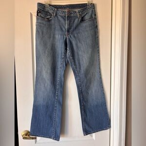 Ralph Lauren Kelly Bootcut Jeans - Womens Size 14 Blue Denim